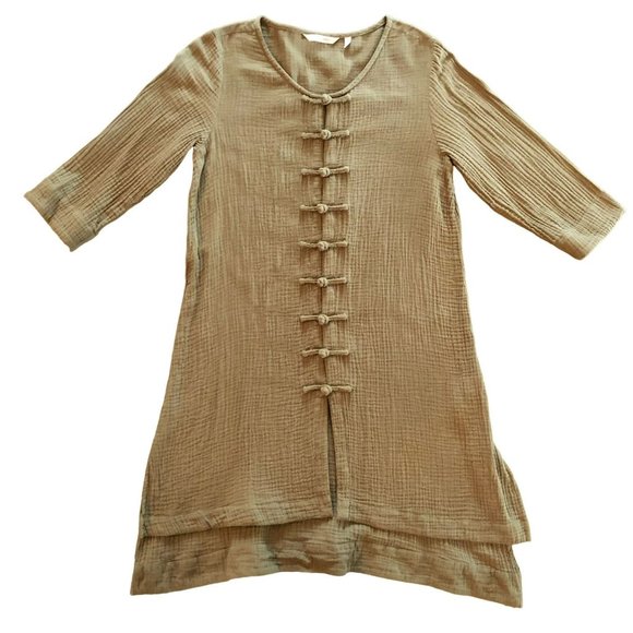 Soft Surroundings Mackenzie Tunic Size Small Green - Picture 2 of 5